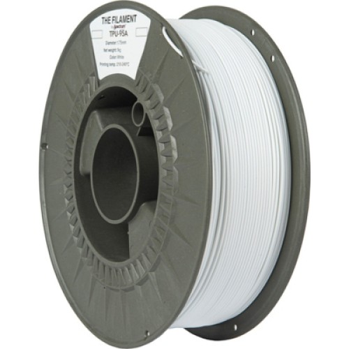 Пластик для 3D-принтера The Filament TPU-95A 1.75mm WHITE 1kg (TF-24132) Пластик для 3D-принтера The Filament TPU-95A 1.75mm WHITE 1kg (TF-24132)