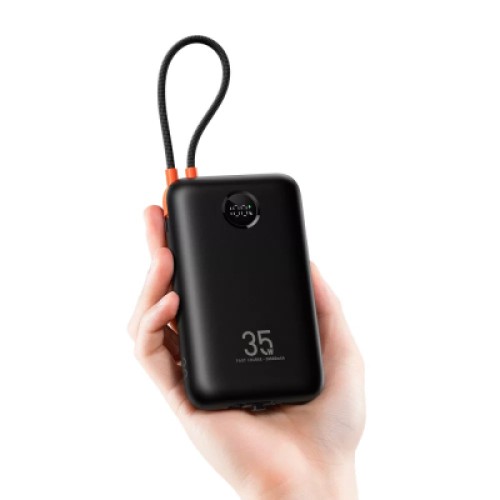 Батарея универсальная VEGER 30000mAh K3 35W PD QC3.0 black (6977525750137)