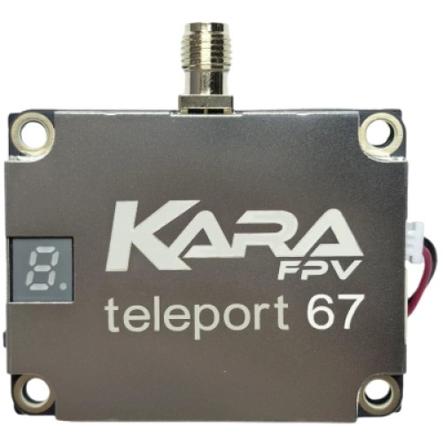 Видеопередатчик (VTX) KaraFPV Teleport67 4W 6.1-7.2G V2 (TX6704IV2)