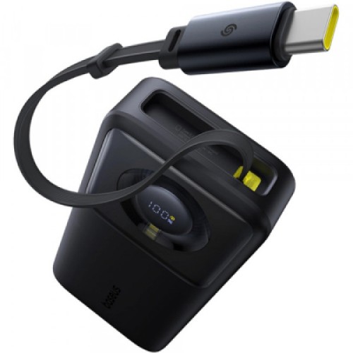 Батарея универсальная Baseus 20000mAh Free2Pull 65W PD, built-in USB-C cable, Black (P10073700123-00)