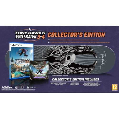 Игра Sony Tony Hawk Pro Skater 3+4 Collector's Edition, BD диск (1161861)