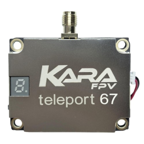 Видеопередатчик (VTX) KaraFPV Teleport67 4W 6.1-7.2G V1 упаковка 250 шт. (TX6704BV1)