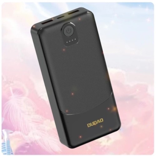 Батарея универсальная Dudao K10Pro 20000mAh 10W Black (6976625333974)