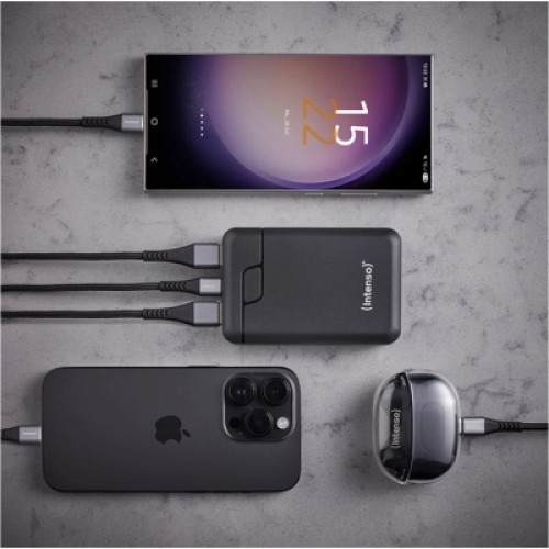 Батарея универсальная Intenso B10000 10000mAh Black (7320530) Батарея универсальная Intenso B10000 10000mAh Black (7320530)