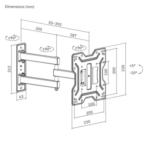 Кронштейн ITech LCD223