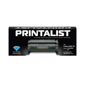 Картридж Printalist Canon 046, LBP-650/MF-730 1249C002 Cyan (Canon-046C-PL)