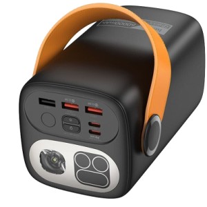 Батарея универсальная HOCO 60000mAh Astrum PD/100W, QC/3.0, LED lamp, Black (DB160 / 714724)