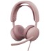 Наушники Logitech Zone Wired 2 USB Rose (981-001620)