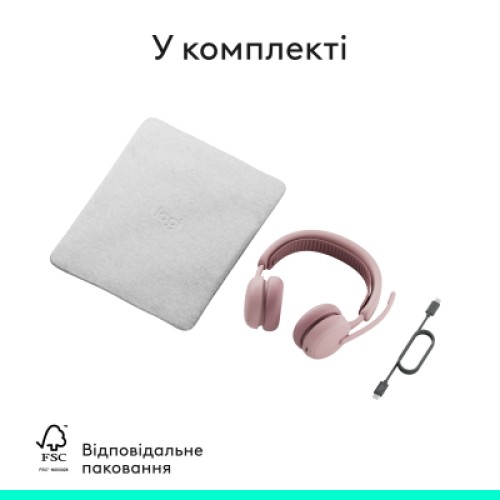 Наушники Logitech Zone Wireless 2 ES Rose (981-001510)