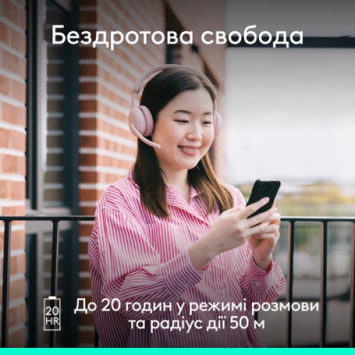Наушники Logitech Zone Wireless 2 ES Rose (981-001510)