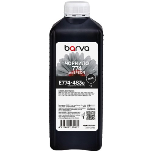 Чернила Barva Epson 774 BK 1 л, pigmented (E774-483e)