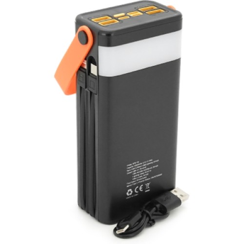 Батарея универсальная 7GO 30000mAh QC/3.0 Solar Black (GPW-03 / 44991)