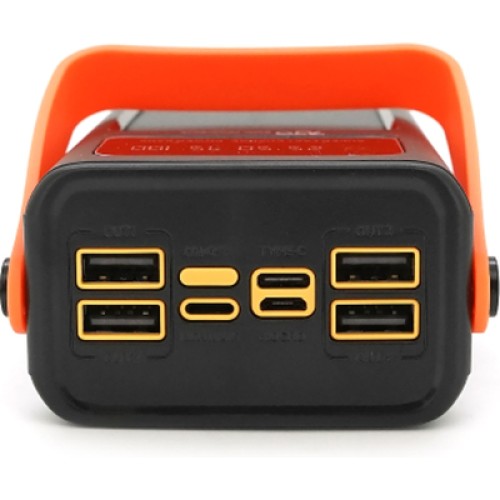 Батарея универсальная 7GO 30000mAh QC/3.0 Solar Black (GPW-03 / 44991)