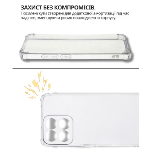 Чехол для мобильного телефона BeCover Anti-Shock Honor 200 Smart Clear (714709) Чехол для мобильного телефона BeCover Anti-Shock Honor 200 Smart Clear (714709)