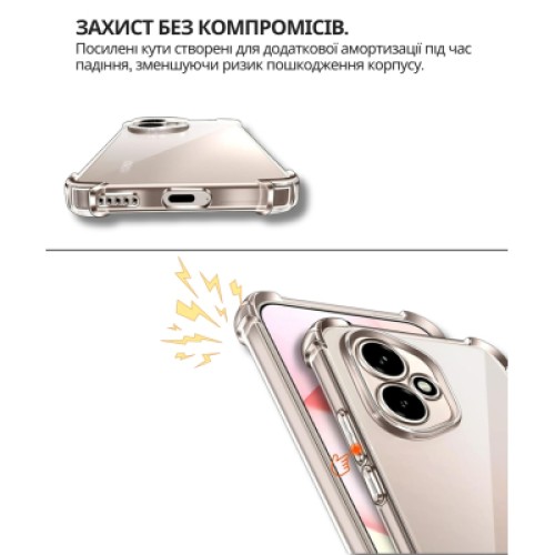 Чехол для мобильного телефона BeCover Anti-Shock Honor 400 Clear (714710)