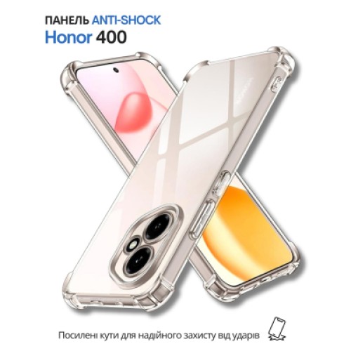 Чехол для мобильного телефона BeCover Anti-Shock Honor 400 Clear (714710)