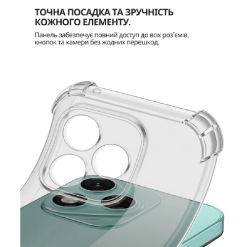 Чехол для мобильного телефона BeCover Anti-Shock Honor 400 Lite Clear (714711)