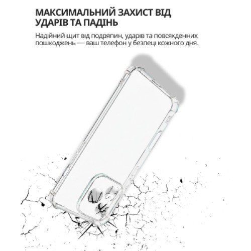 Чехол для мобильного телефона BeCover Anti-Shock Honor 400 Lite Clear (714711)