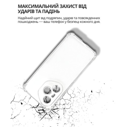 Чехол для мобильного телефона BeCover Anti-Shock Honor 400 Pro Clear (714712)