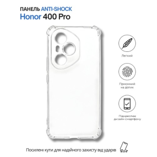 Чехол для мобильного телефона BeCover Anti-Shock Honor 400 Pro Clear (714712)