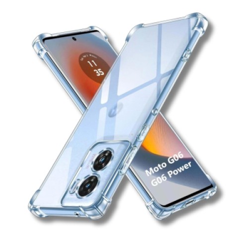 Чехол для мобильного телефона BeCover Anti-Shock Motorola Moto G06 / G06 Power 4G Clear (714699)