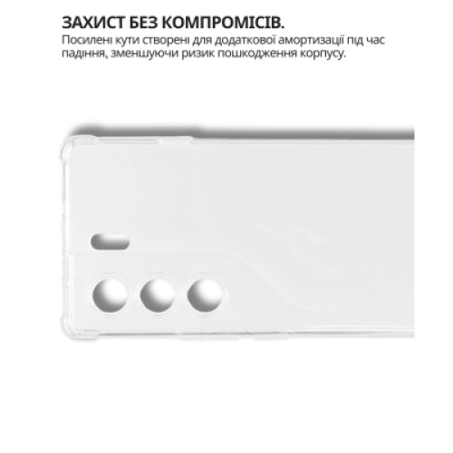 Чехол для мобильного телефона BeCover Anti-Shock Tecno Camon 40 (CM5) Clear (714704)