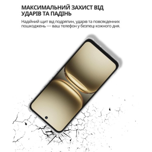Чехол для мобильного телефона BeCover Anti-Shock Tecno Spark 40C 4G (KM4k) Clear (714706)