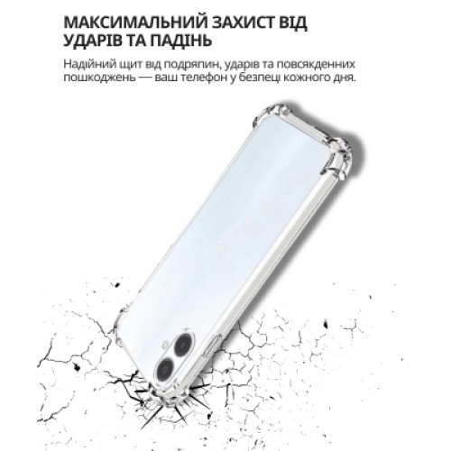 Чехол для мобильного телефона BeCover Anti-Shock Tecno Spark Go 2 (KM4) Clear (714705)