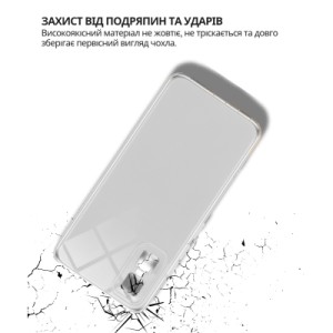 Чехол для мобильного телефона BeCover Silicone Infinix GT 30 Pro (X6873) Transparent (714667)