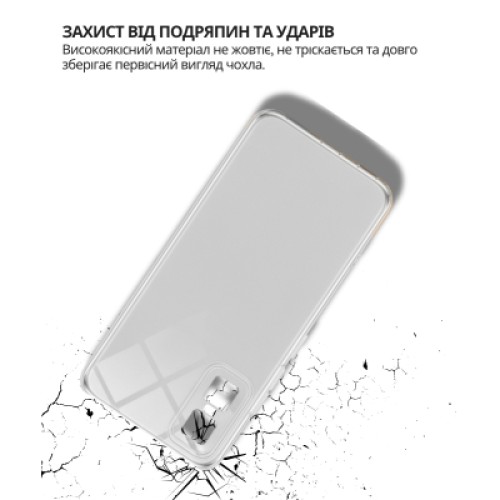Чехол для мобильного телефона BeCover Silicone Infinix GT 30 Pro (X6873) Transparent (714667)