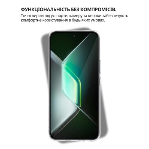 Чехол для мобильного телефона BeCover Silicone Infinix GT 30 Pro (X6873) Transparent (714667)
