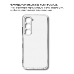 Чехол для мобильного телефона BeCover Silicone Infinix Hot 60 5G (X6726) / 60i 4G (X6728) Transparent (714402)