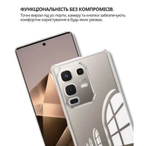 Чехол для мобильного телефона BeCover Silicone Infinix Note 50 Pro 4G (X6855) Transparent (714674)