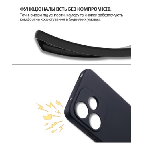 Чехол для мобильного телефона BeCover Silicone Xiaomi Redmi 13x Black (714685)