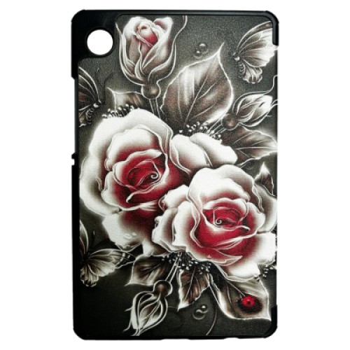 Чехол для планшета BeCover Smart Case Samsung Galaxy Tab A11 Plus SM-X236B 11.0" Black Rose (714013)