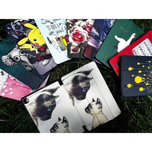 Чехол для планшета BeCover Smart Case Samsung Galaxy Tab A11 Plus SM-X236B 11.0" Black Rose (714013)