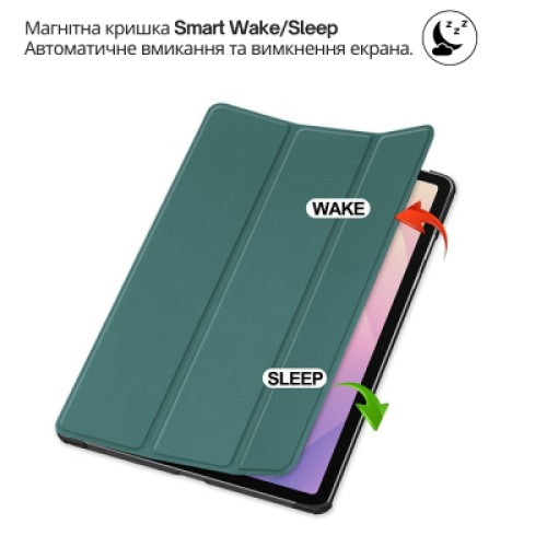 Чехол для планшета BeCover Smart Case Samsung Galaxy Tab S11 (SM-X730/X736) 11.0" Dark Green (714648)