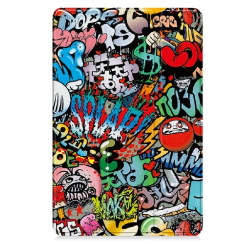 Чехол для планшета BeCover Smart Case Samsung Galaxy Tab S11 (SM-X730/X736) 11.0" Graffiti (714655)