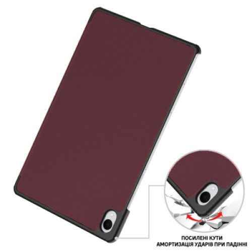 Чехол для планшета BeCover Smart Case Samsung Galaxy Tab S11 (SM-X730/X736) 11.0" Red Wine (714652)