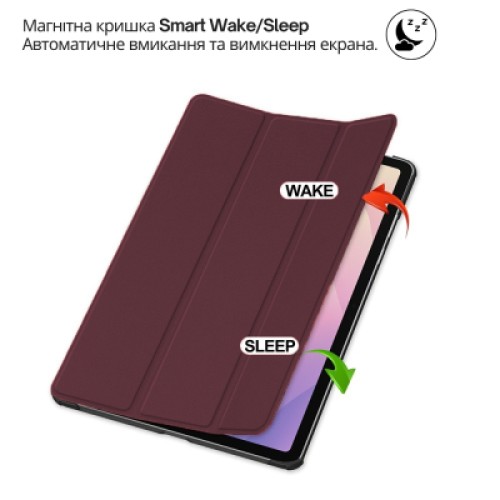 Чехол для планшета BeCover Smart Case Samsung Galaxy Tab S11 (SM-X730/X736) 11.0" Red Wine (714652)