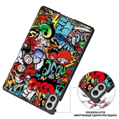 Чехол для планшета BeCover Smart Case Xiaomi Redmi Pad 2 Pro 12.1" Graffiti (714639)