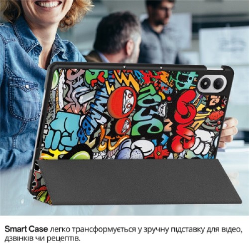 Чехол для планшета BeCover Smart Case Xiaomi Redmi Pad 2 Pro 12.1" Graffiti (714639)