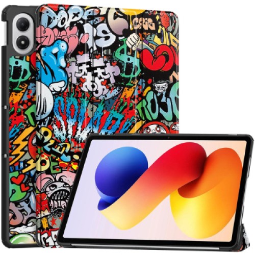 Чехол для планшета BeCover Smart Case Xiaomi Redmi Pad 2 Pro 12.1" Graffiti (714639)