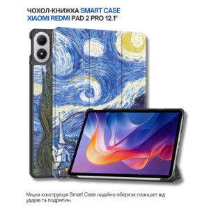 Чехол для планшета BeCover Smart Case Xiaomi Redmi Pad 2 Pro 12.1" Night (714640)