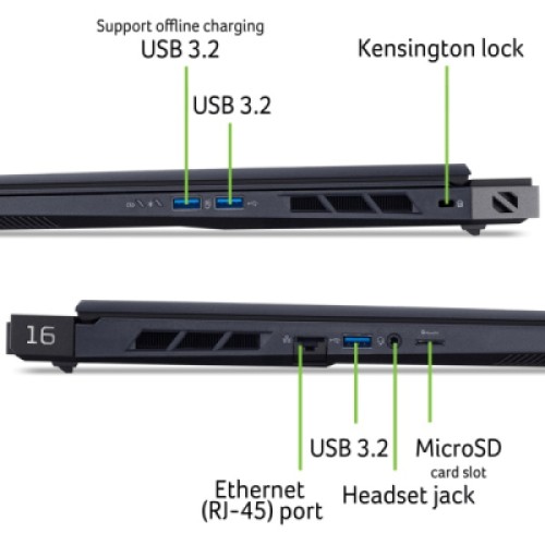 Ноутбук Acer Predator Helios 16 AI PH16-73-954X (NH.QW2EU.001)