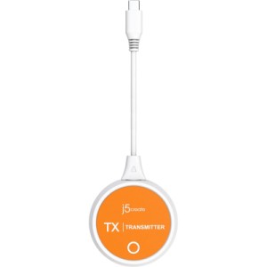 Адаптер ScreenCast Full HD WI-FI 15m USB-C to HDMI Miracast/AirPlay/Chromecast J5create (JVAW62-N)