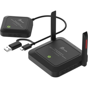 Адаптер extender 25m WIFI 2xUSB-A + USB-C + 3.5mm J5create (JVW120-N)