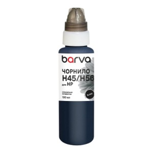 Чорнило Barva HP 21/45/56 , 100 мл, pigmented, black (H56-352e)