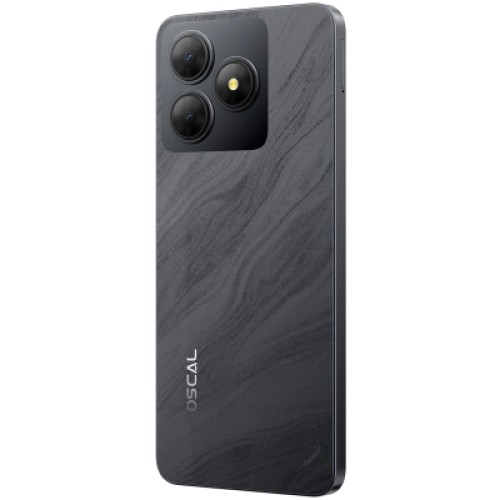 Мобильный телефон Oscal Flat 2 4/128GB Phantom Black