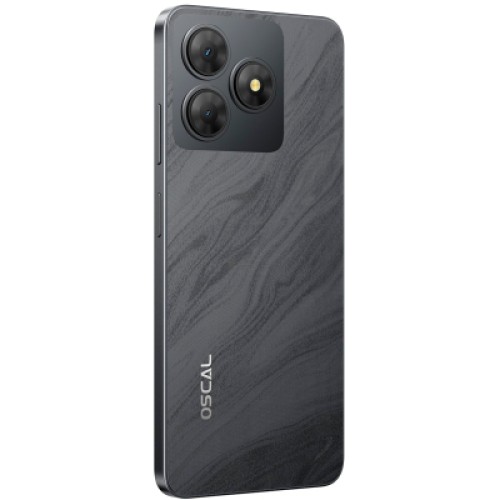 Мобильный телефон Oscal Flat 2 4/128GB Phantom Black